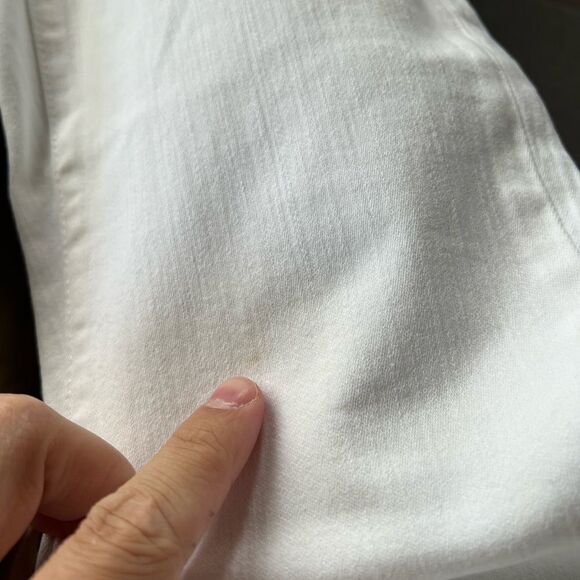 J. Crew 9" toothpick jean in white wash - Picture 6 of 7